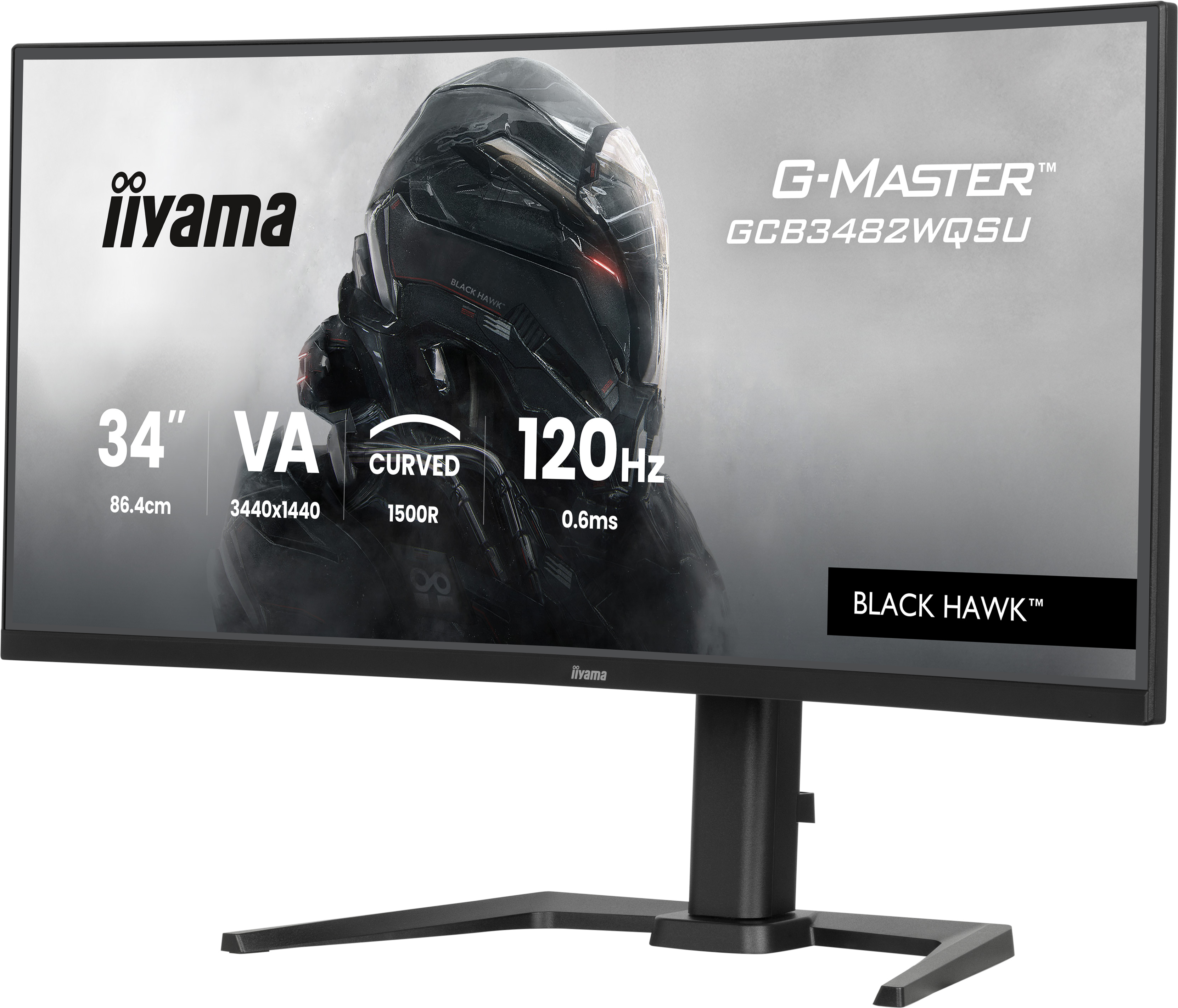 IIYAMA Monitor GCB3482WQSU-B1 Computerausrüstung, Überwachen, Bildschirm, FERNSEHER