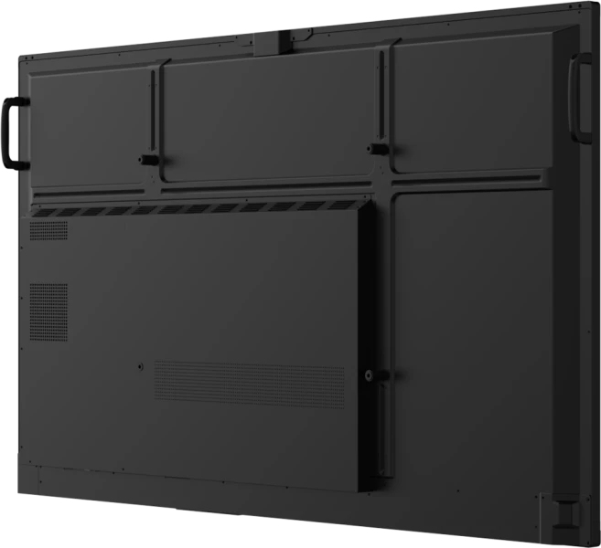 indoor LED display, wandmontierbares panel, dunkelgrau, rechteckiger bildschirm, rückseitiges zugangspanel