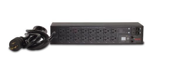 APC Rack PDU, Switched, 2U, 30A, 120V, (16)5-20
