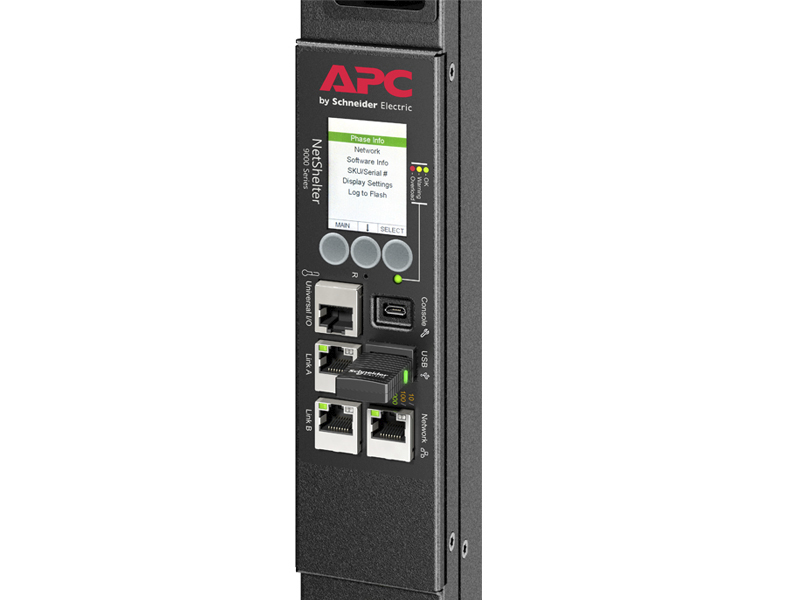 APC APDU9953 - Rack PDU 9000 Switched, ZeroU, 32A, 230V, (21) C13 & (3) C19