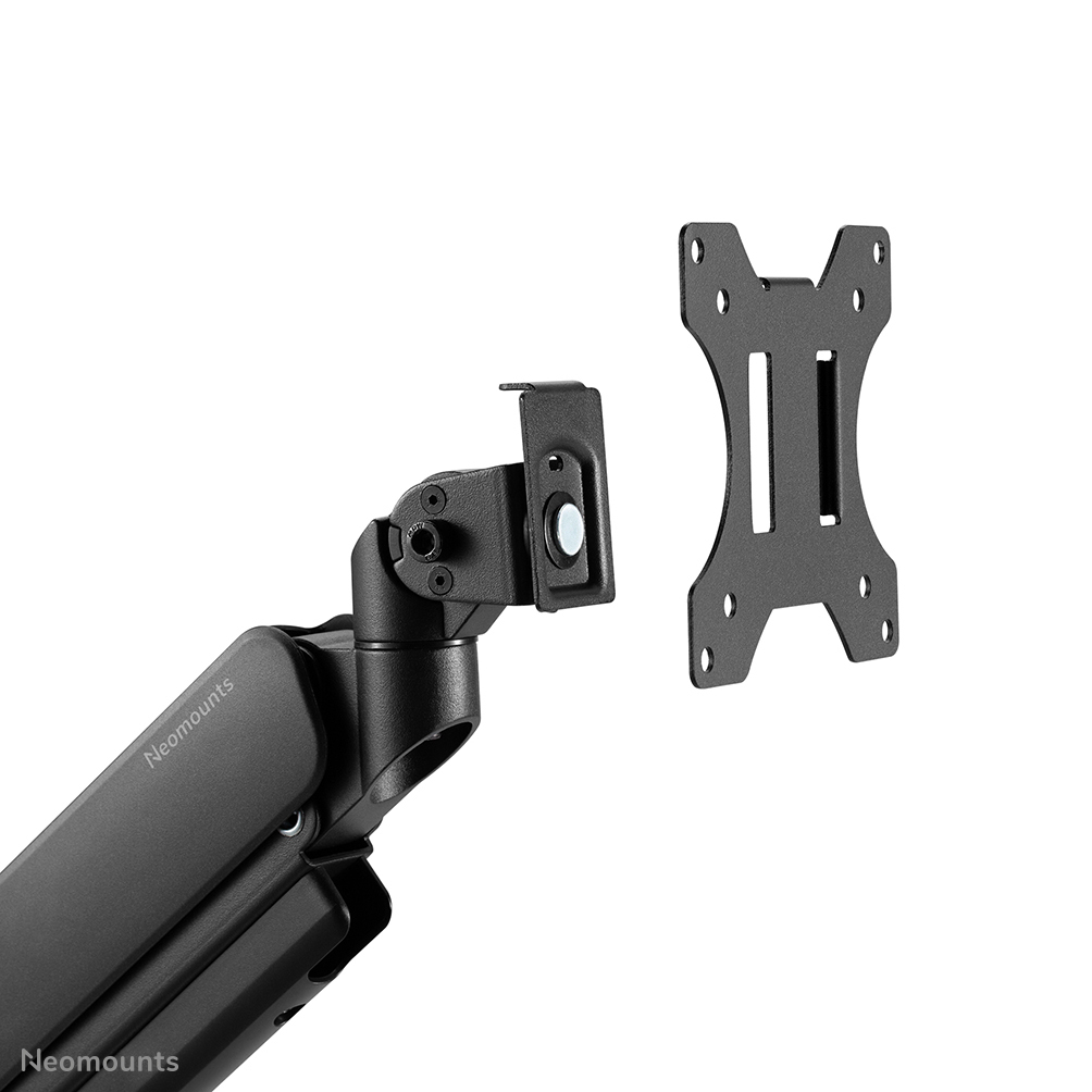 Neomounts Monitor-Tischhalterung - Klemme /Bolzen - 15 kg - 43,2 cm (17 Zoll) - 106,7 cm (42 Zoll) - 100 x 100 mm - Schwarz