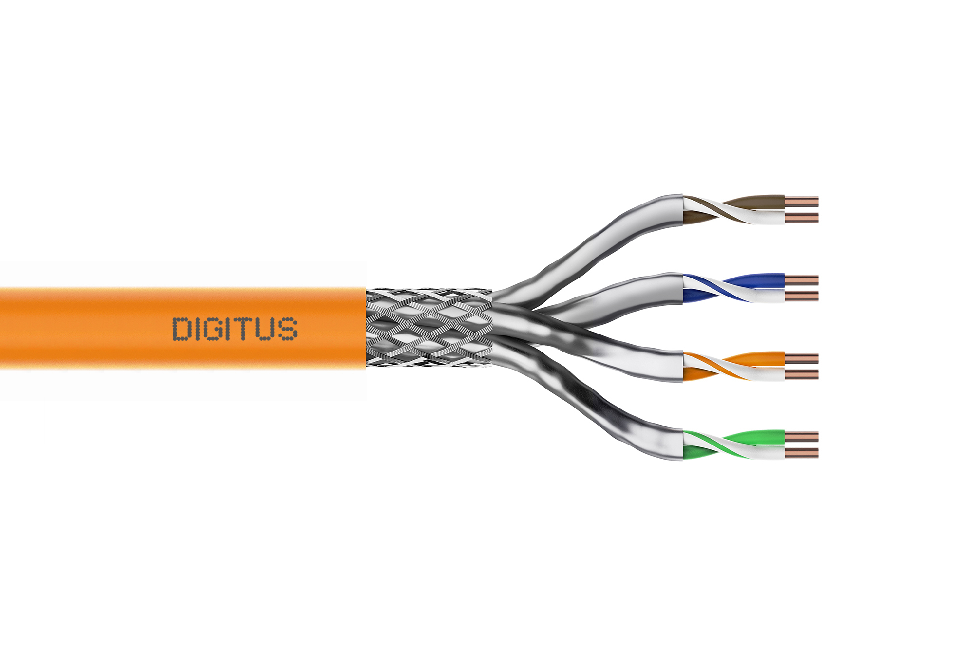 netzwerkkabel, ethernet, cat5e, gedrehtespaar, schirmkabel