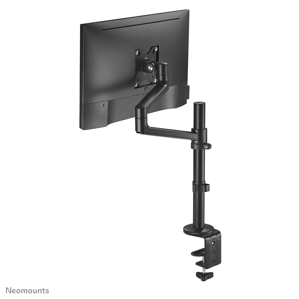 Neomounts Monitor-Tischhalterung - Klemme /Bolzen - 8 kg - 43,2 cm (17") - 68,6 cm (27") - 100 x 100 mm - Schwarz