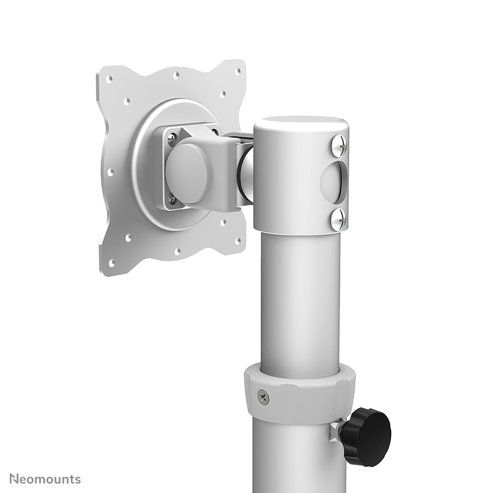 Neomounts Monitor-Tischhalterung - 12 kg - 25,4 cm (10") - 76,2 cm (30") - 100 x 100 mm - Höhenverstellung - Silber