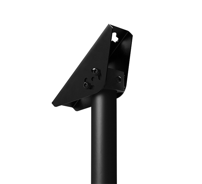 B-TECH Back-to-Back Flat Screen Ceiling Mount with Tilt (VESA 400) - 1m Ø50mm Pole BT8428-100/C
