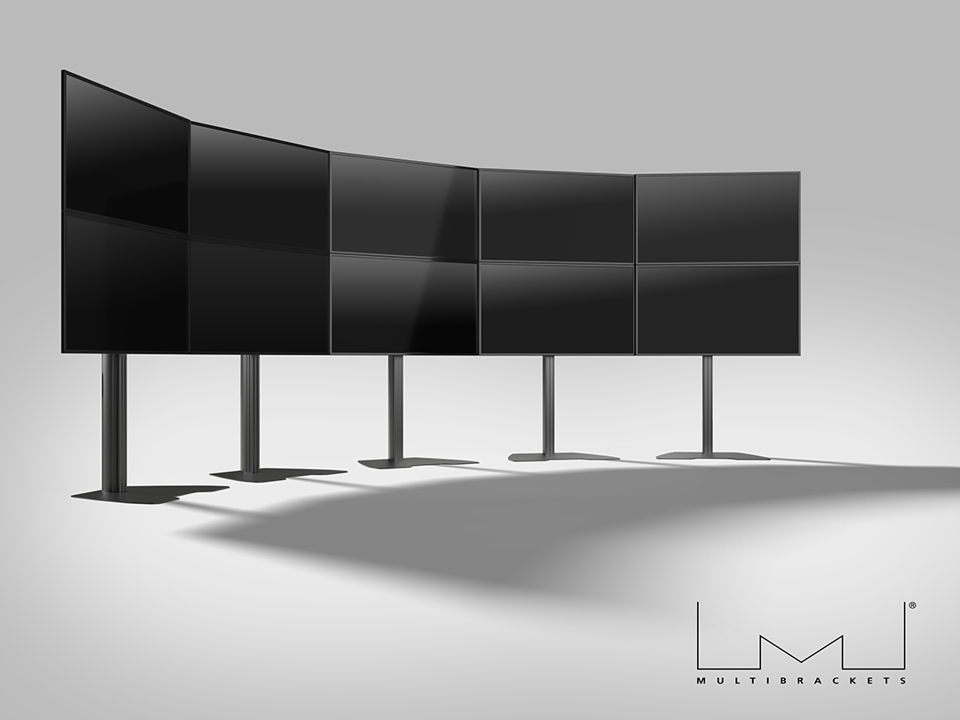 HAGOR Wandhalterung BL Tilt 400 schwarz  neigbar HAGOR Wandhalterung BL Tilt 400 schwarz  neigbar