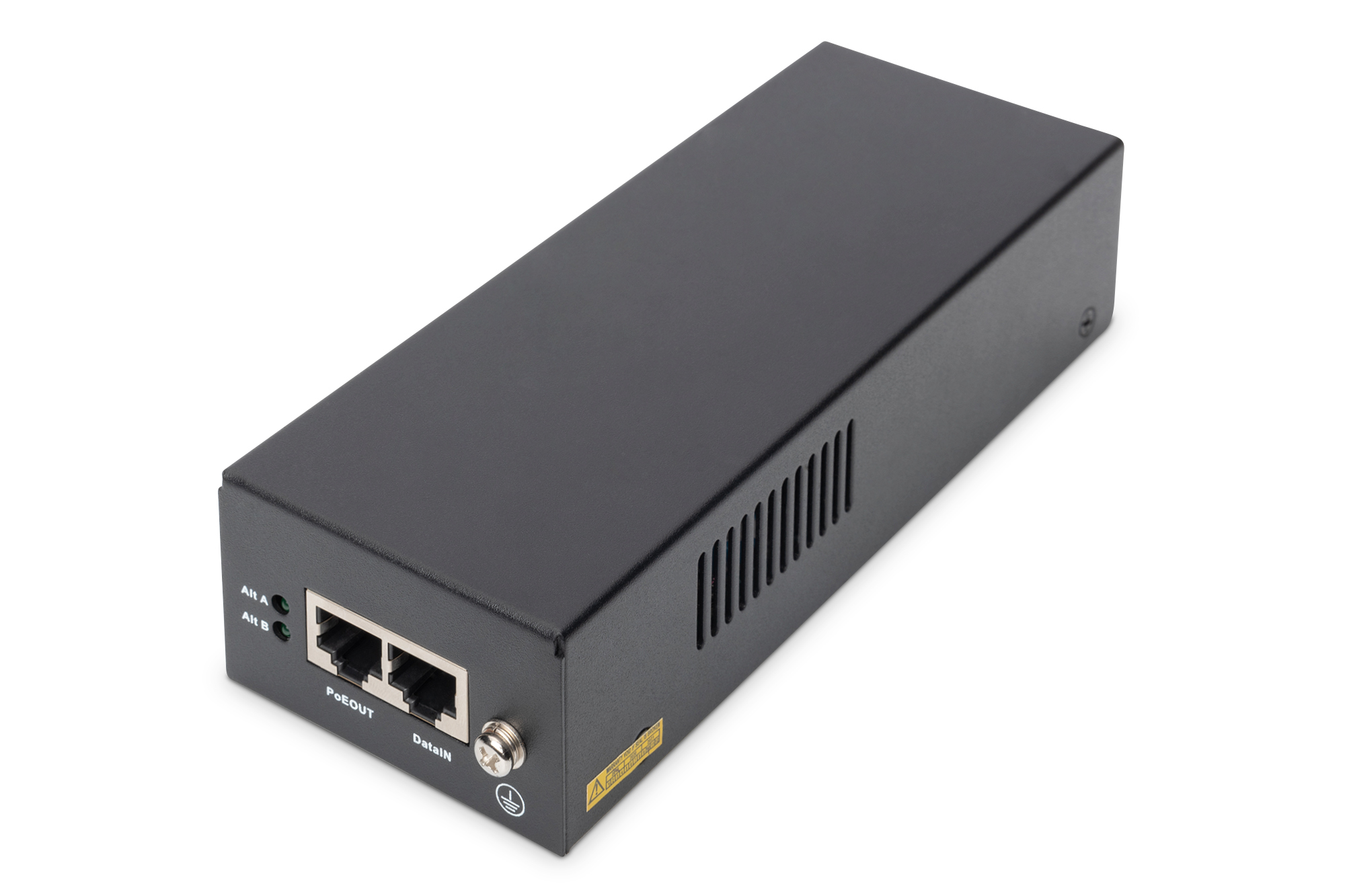 Netzwerkgerät, PoE-Switch, Gehäuse, RJ45 Ports, Stromversorgung