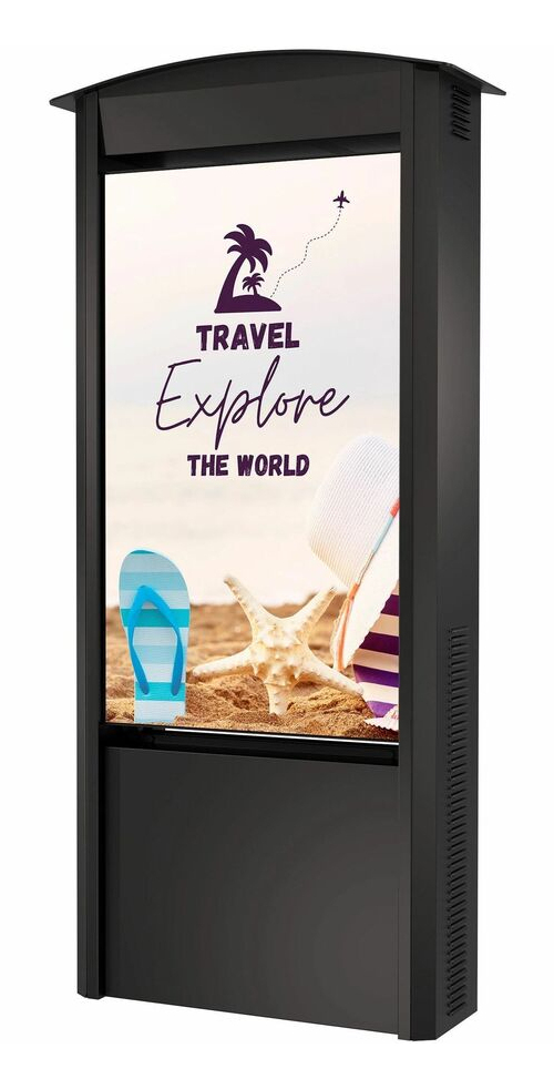 Peerless-AV Outdoor Dual-Sided Smart City Kiosk KOP55XHB2-EUK Elektronik, Bildschirm, Hardware, Überwachen, Postfach