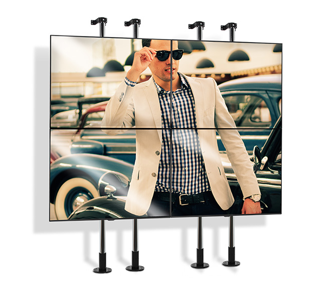 B-TECH  SYSTEM 2 - Wall Mounting Bracket for Ø50mm Poles   BT7831/B B-TECH  SYSTEM 2 - Wall Mounting Bracket for Ø50mm Poles   BT7831/B