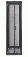 APC NetShelter SX Gehäuse mit schwarzen Seitenteilen, 48