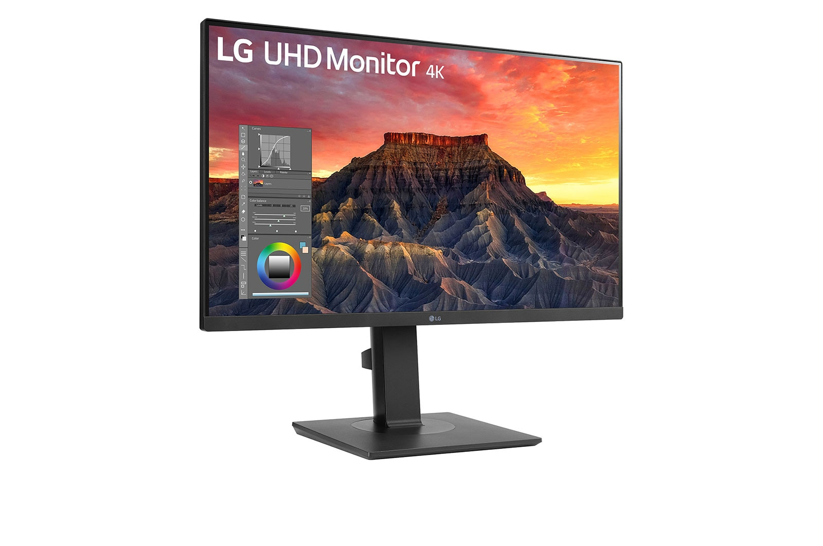 LG Monitor  27" 27BQ65UB-B Ultra HD 4K HDMI DP USB IPS 16:9 schwarz