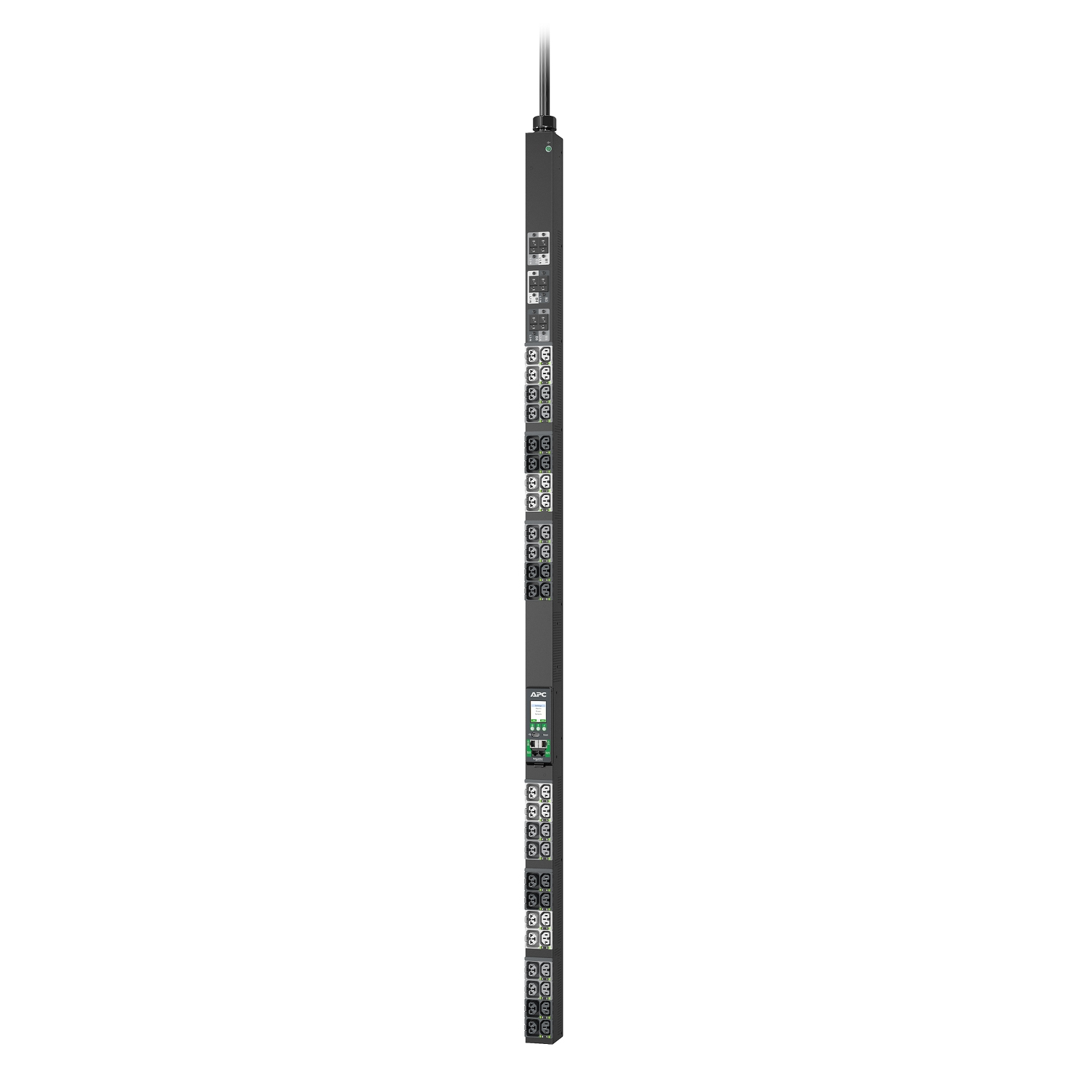 APC APDU10350SM - NetShelter Rack PDU Advanced, Switched Metered Outlet, 17.3kW, 3PH, 415V, 30A, 530P6, 48 Outlet APC APDU10350SM - NetShelter Rack PDU Advanced, Switched Metered Outlet, 17.3kW, 3PH, 415V, 30A, 530P6, 48 Outlet