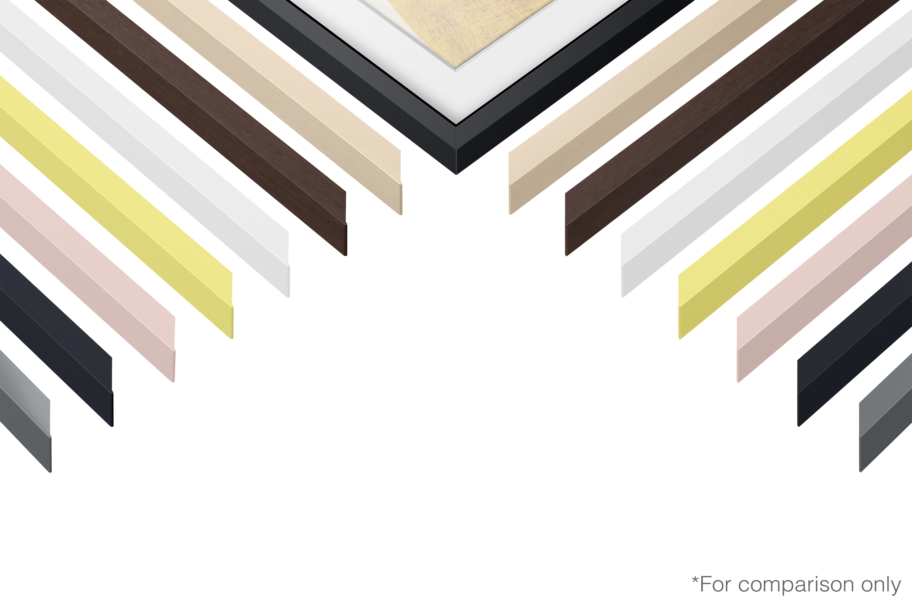 Samsung TV Z Wechselrahmen lemon für 32" Frame-TV Samsung TV Z Wechselrahmen lemon für 32" Frame-TV