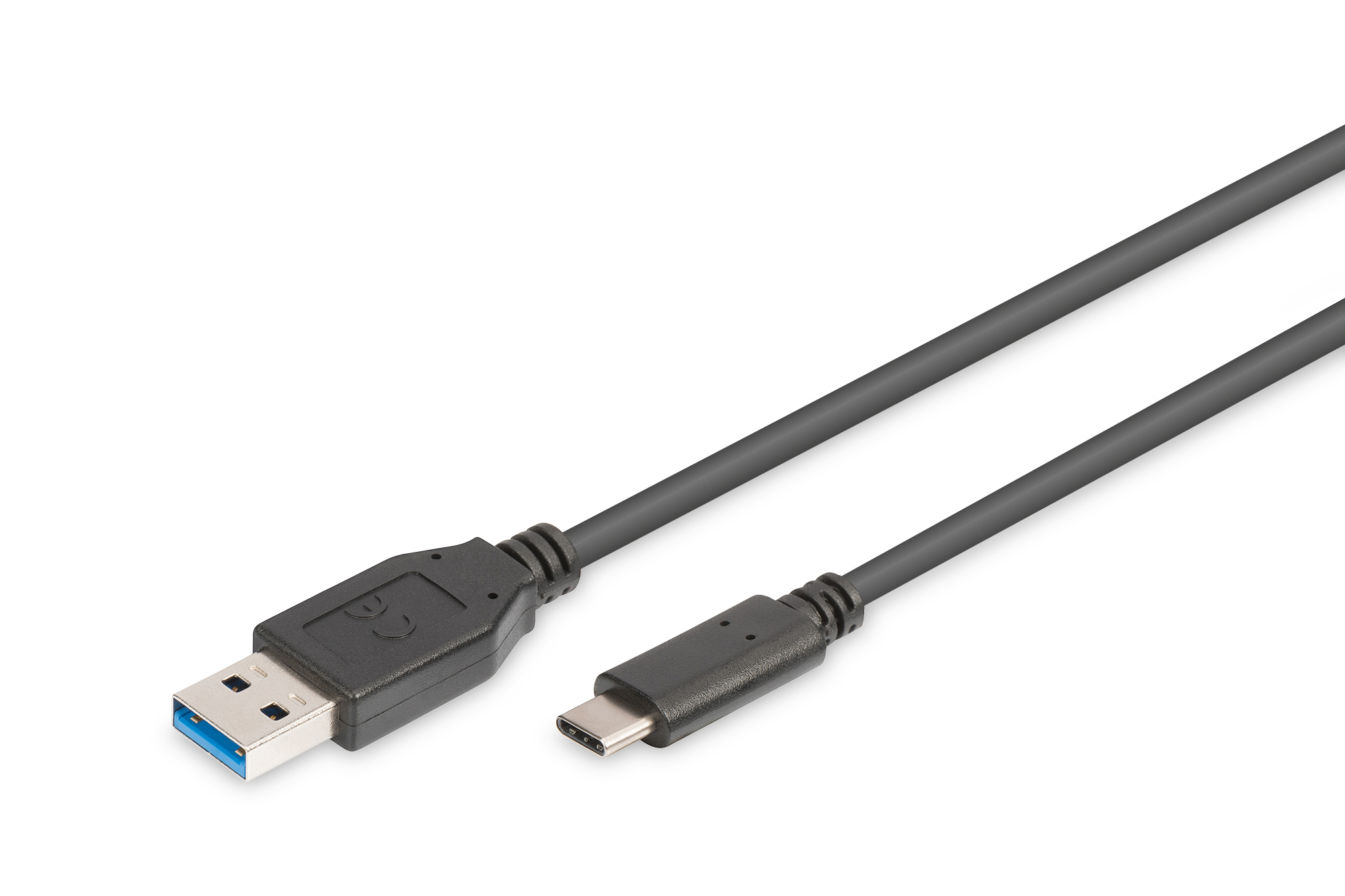 DIGITUS AK-300136-010-S USB Type-C Anschlusskabel, Type-C - A St/St, 1.0m