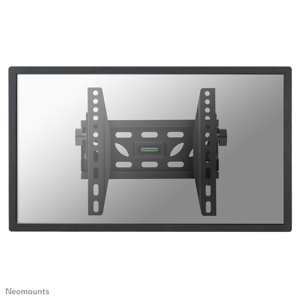 TV-Wandhalterung, Metallhalterung, schwarz, Wasserwaage, verstellbare Halterung