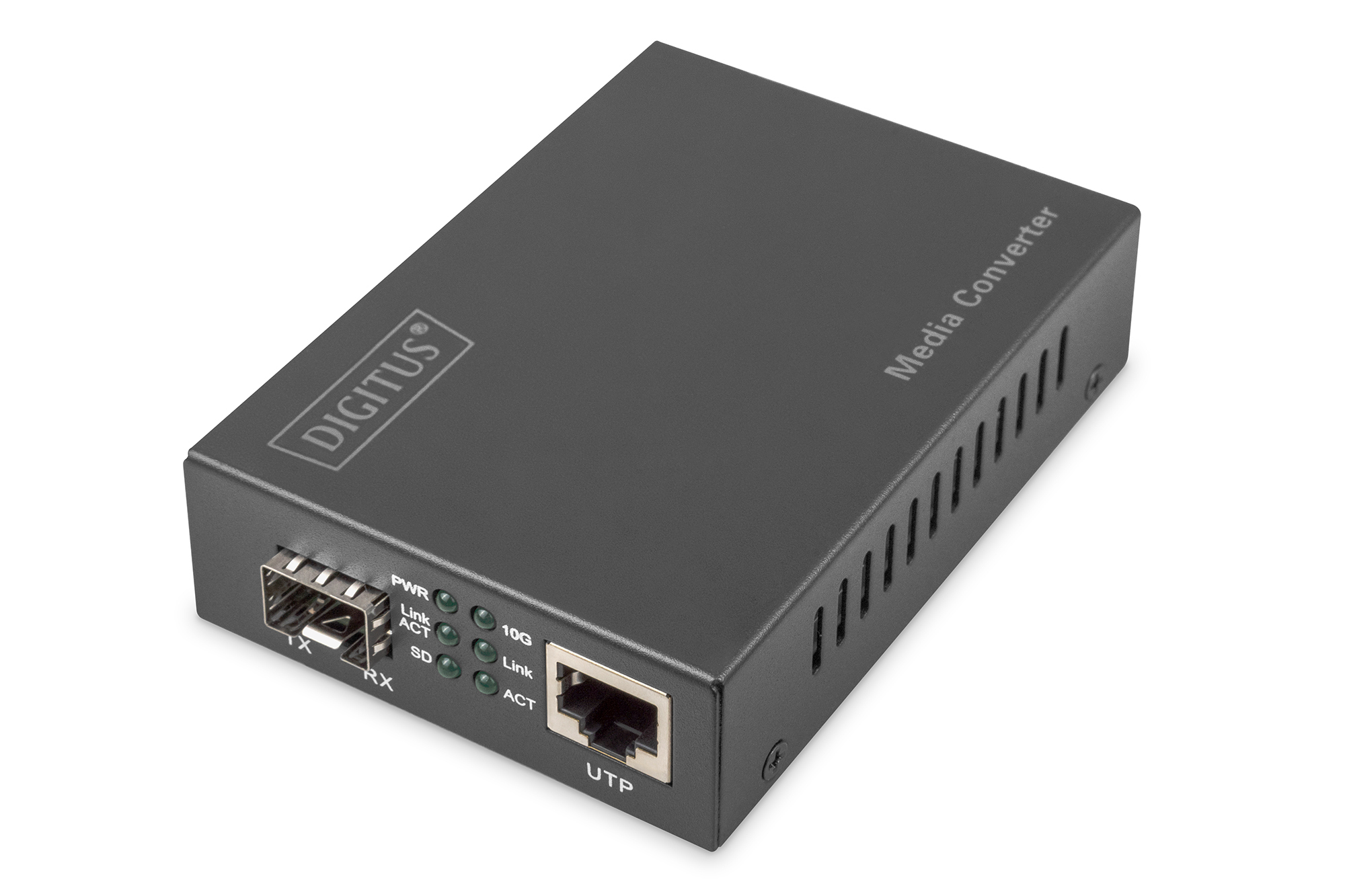 Medienwandlung, USB Ethernet, Netzwerkadapter, Metallgehäuse, Digital Genius