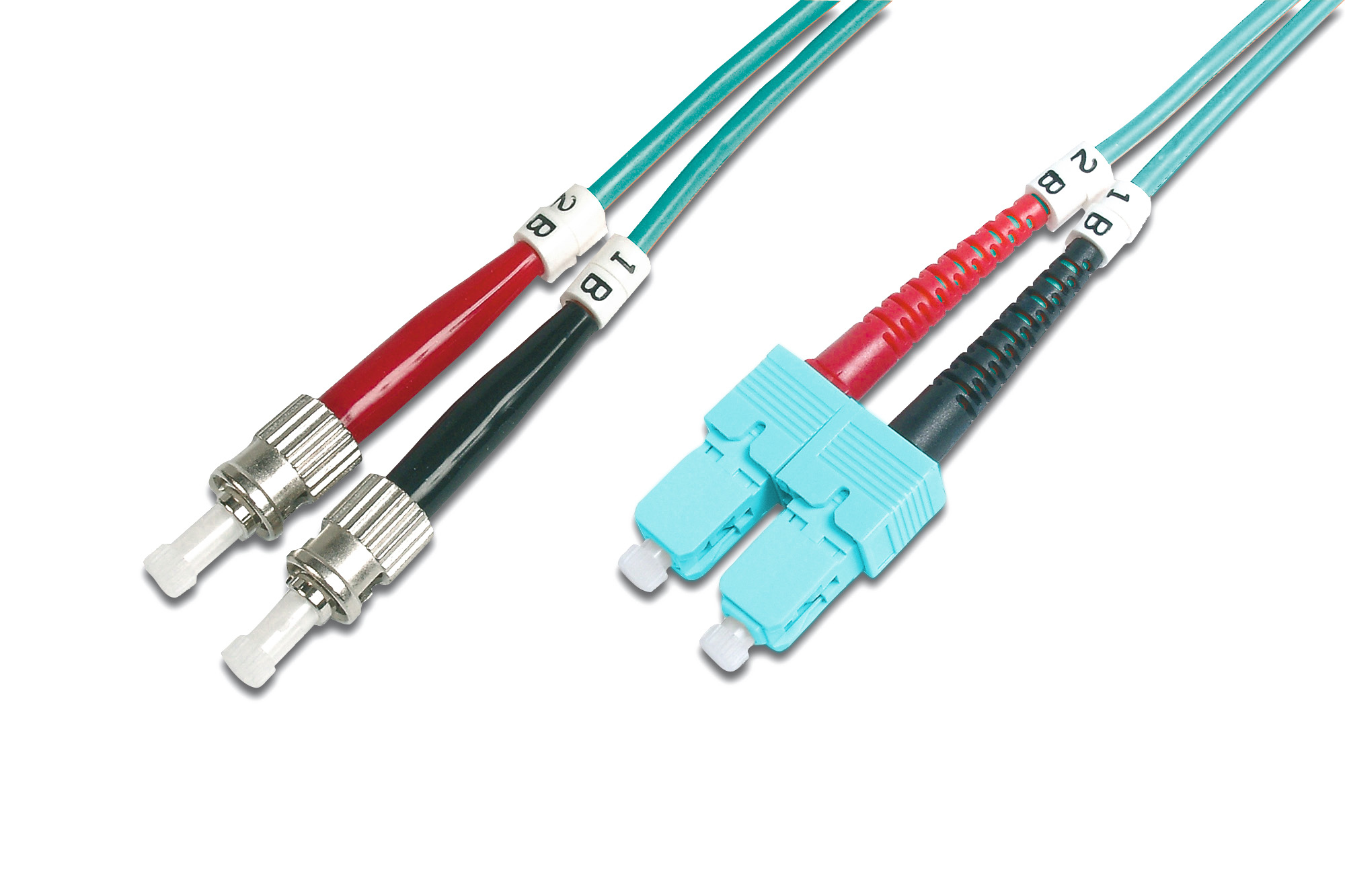 DIGITUS DK-2512-02/3 LWL Multimode OM 3 Patchkabel, ST / SC DIGITUS DK-2512-02/3 LWL Multimode OM 3 Patchkabel, ST / SC