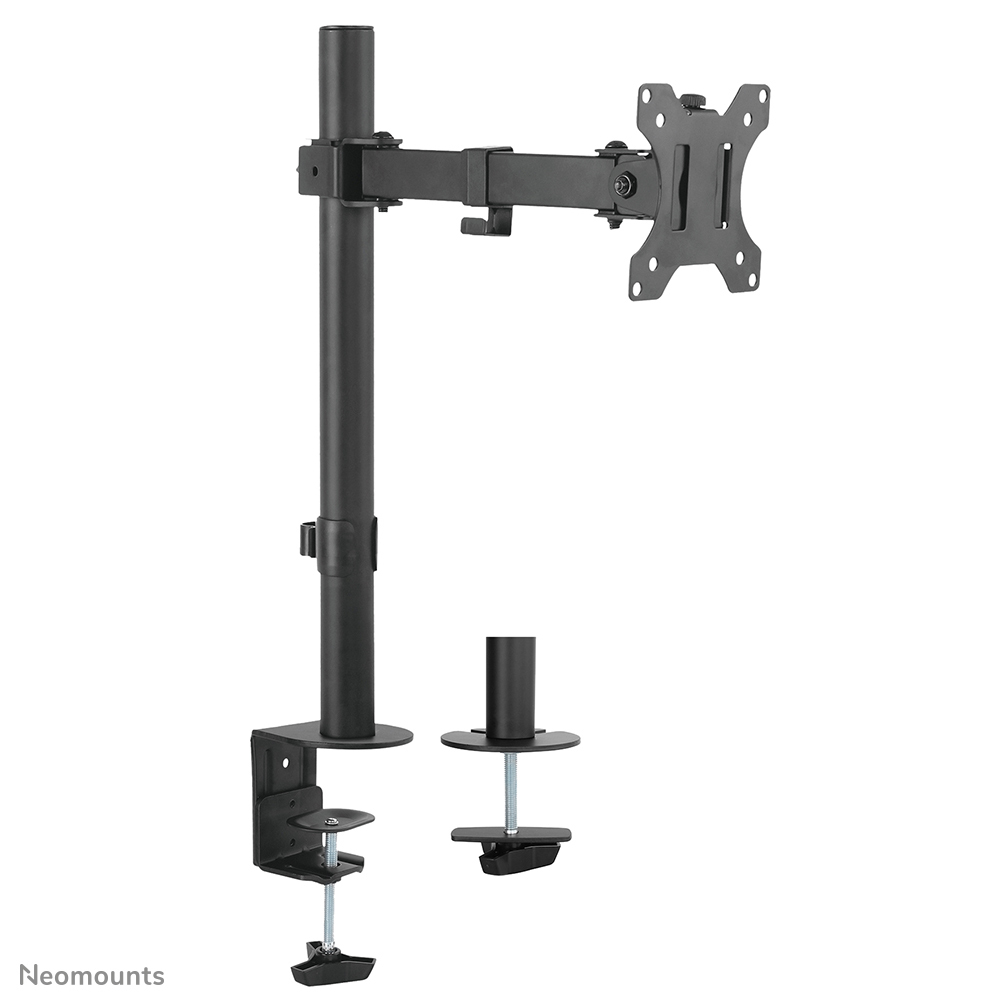 Neomounts Monitor-Tischhalterung - Klemme /Bolzen - 8 kg - 33 cm (13 Zoll) - 81,3 cm (32 Zoll) - 100 x 100 mm - Schwarz