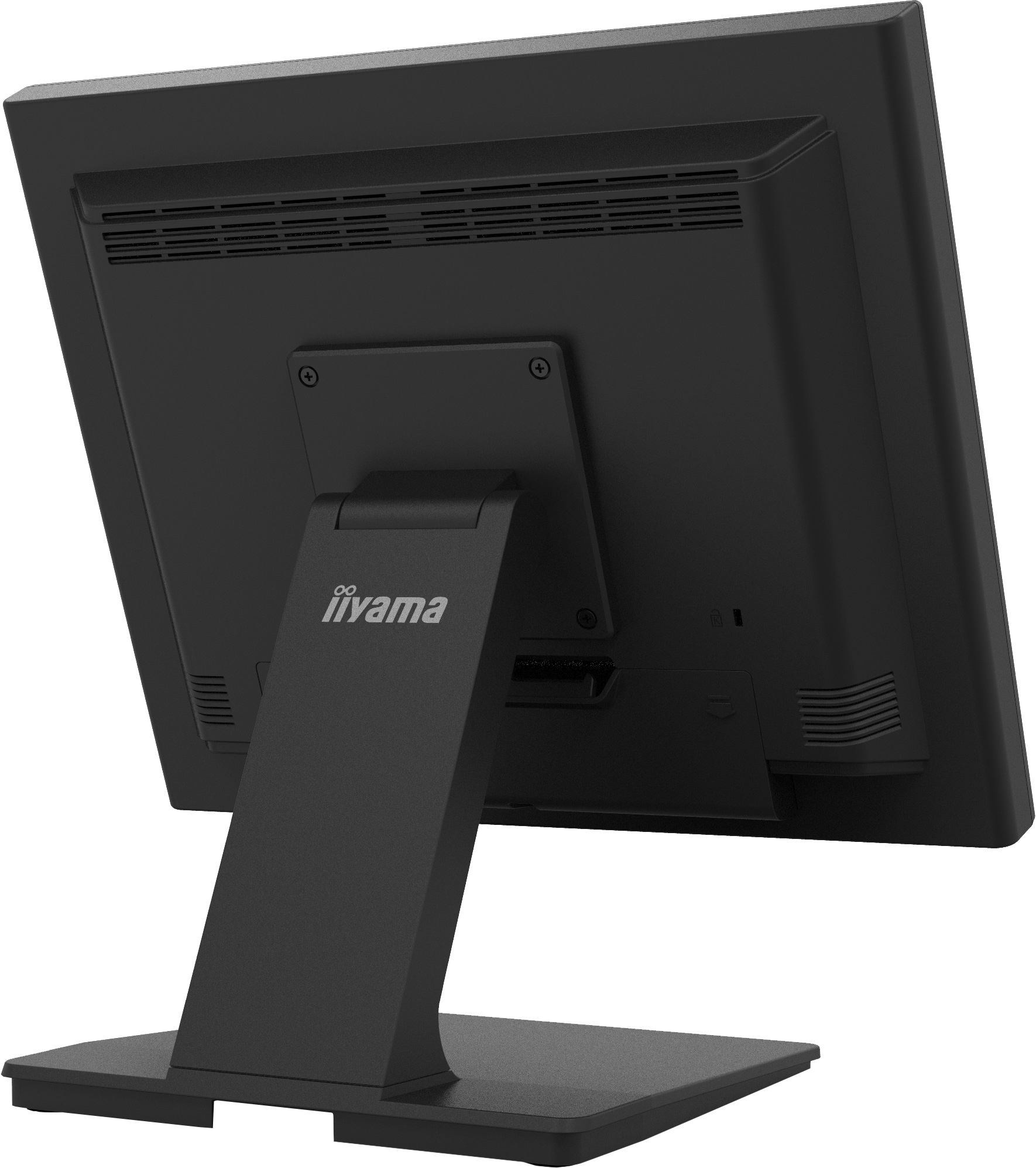 monitor, display, stativ, rückseite, Iiyama