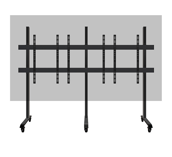 B-TECH SYSTEM X - Mobile Stand For LG 163inch All-In-One dvLED Displays BT83LG163-M/BB B-TECH SYSTEM X - Mobile Stand For LG 163inch All-In-One dvLED Displays BT83LG163-M/BB
