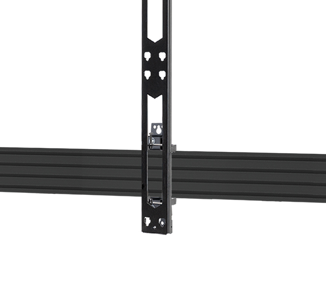 B-TECH SYSTEM X - Mobile Stand for Sony Crystal dvLED 220inch Bundle BT9371-FM-8X8-SON-CRY-ZRK-220/B