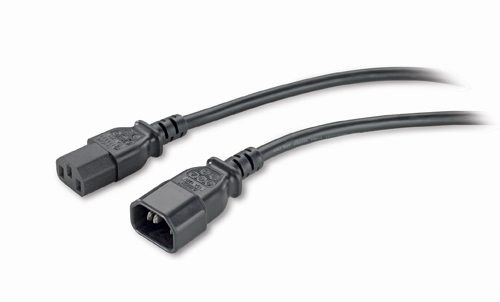 APC AP9890 - Power Cord Kit (5 ea), C13 to C14, 0.6m