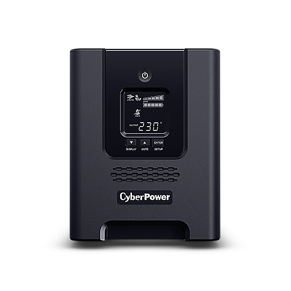 CyberPower PR3000ELCDSXL Unterbrechungsfreie Stromversorgung (USV) Line-Interaktiv 3 kVA 2700 W 9 AC-Ausgänge