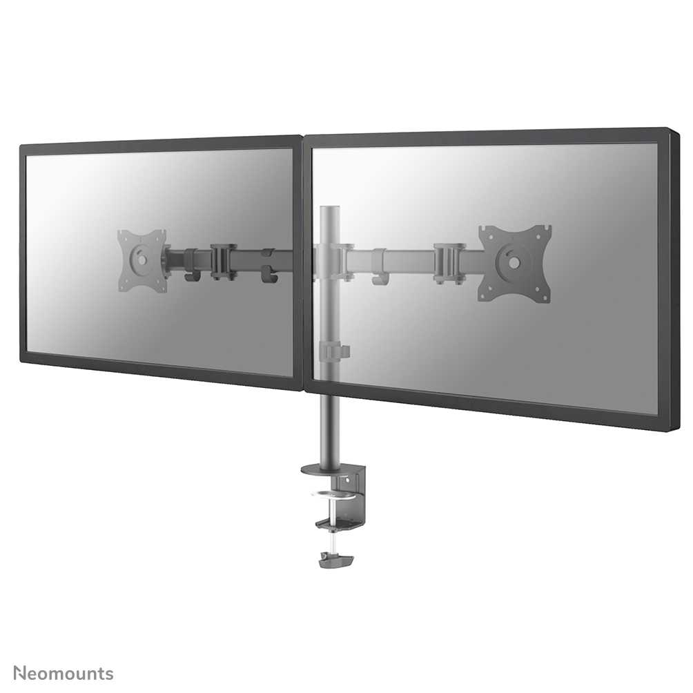 Monitorarm, Doppelmonitorhalter, verstellbar, Gasfeder, Klemmhalter