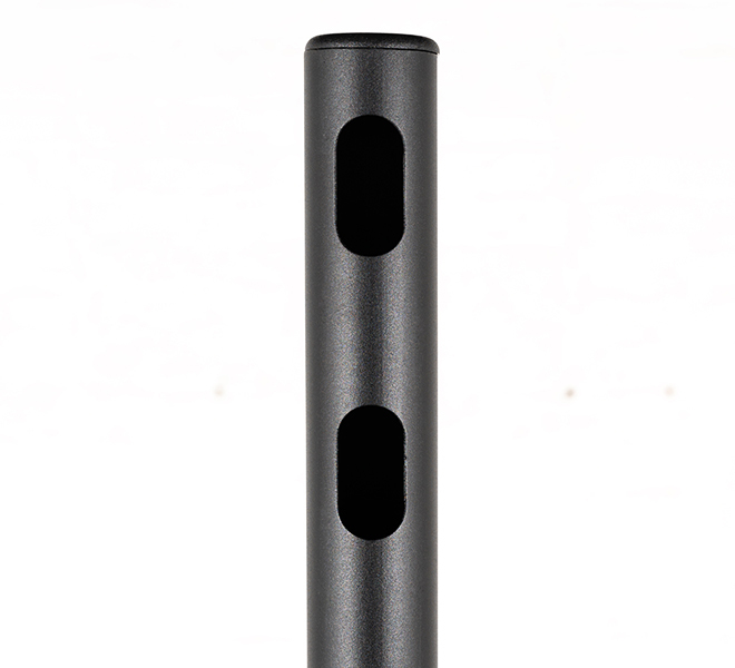 B-TECH System2 Rohr (50mm) schwarz  BT4116/B  Länge:1,6m