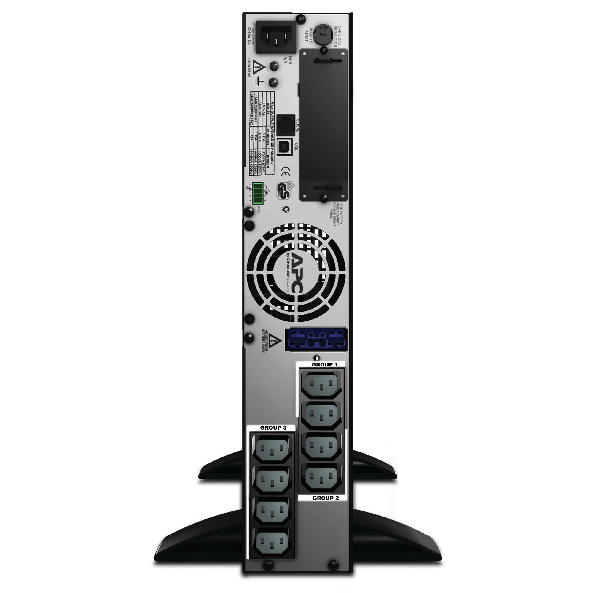 APC SMX1500RMI2U - Smart-UPS X 1500VA Rack/Tower LCD 230V