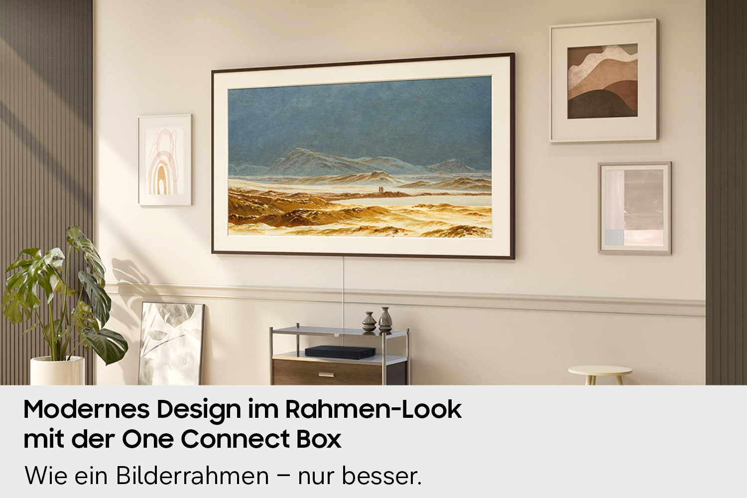 wandbild, wanddeko, rahmen, kunstprint, landschaft