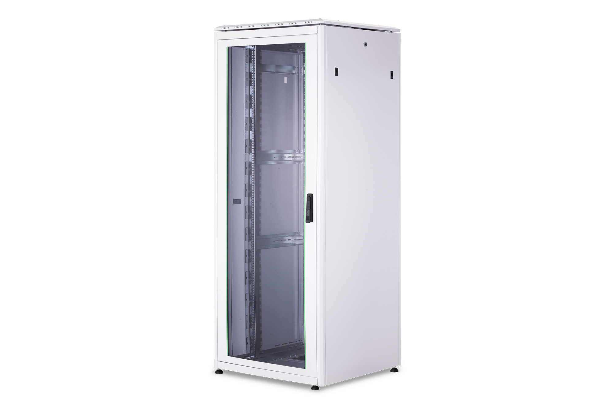 DIGITUS DN-19 42U-8/8-1 Netzwerkschrank Unique Serie - 800x800 mm (BxT) Gerät, Elektrisches Gerät, Kühlschrank, Kabinett, Mobiliar