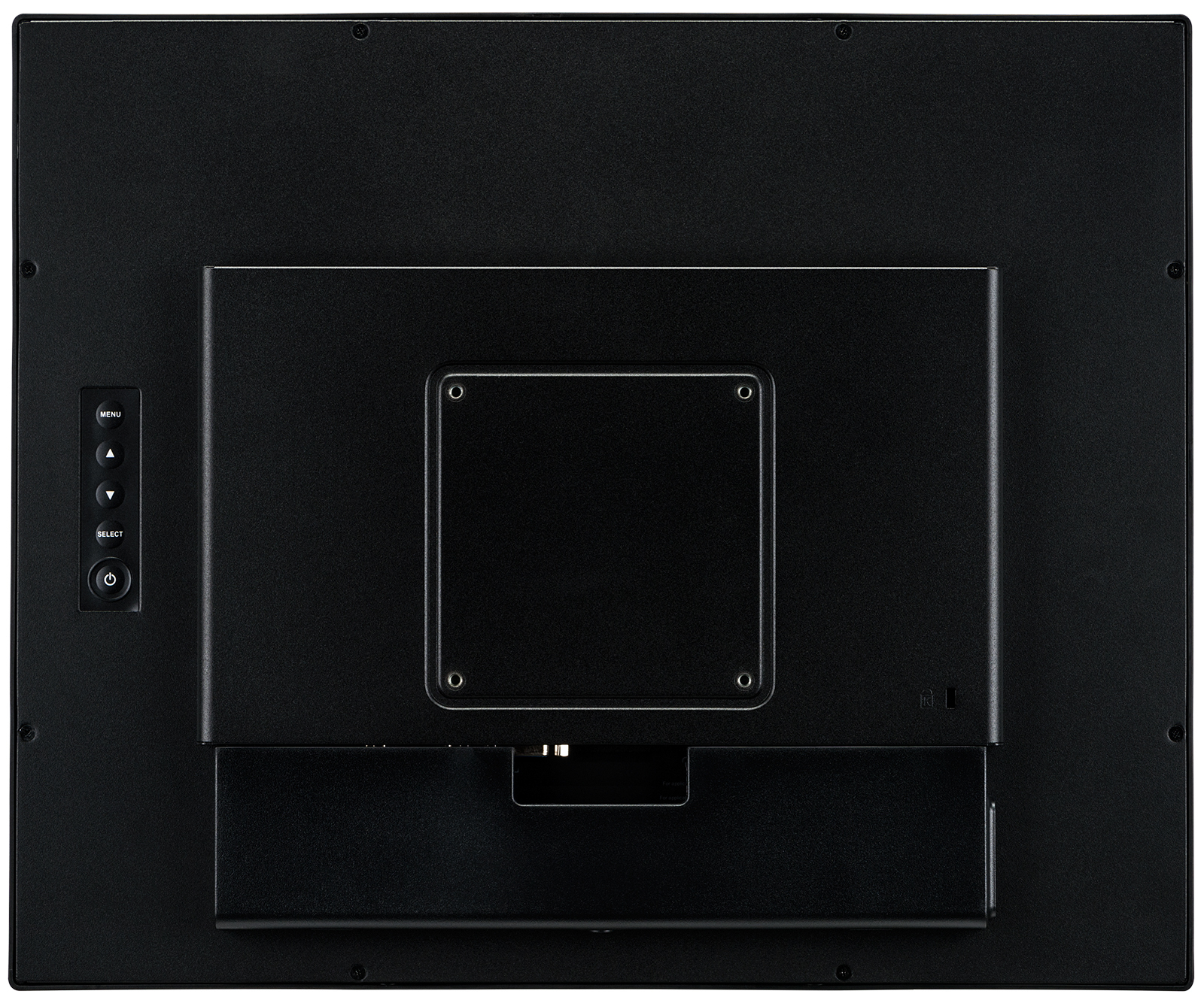 Monitor, Schwarz, LCD, wandmontierbar, verstellbarer Stand