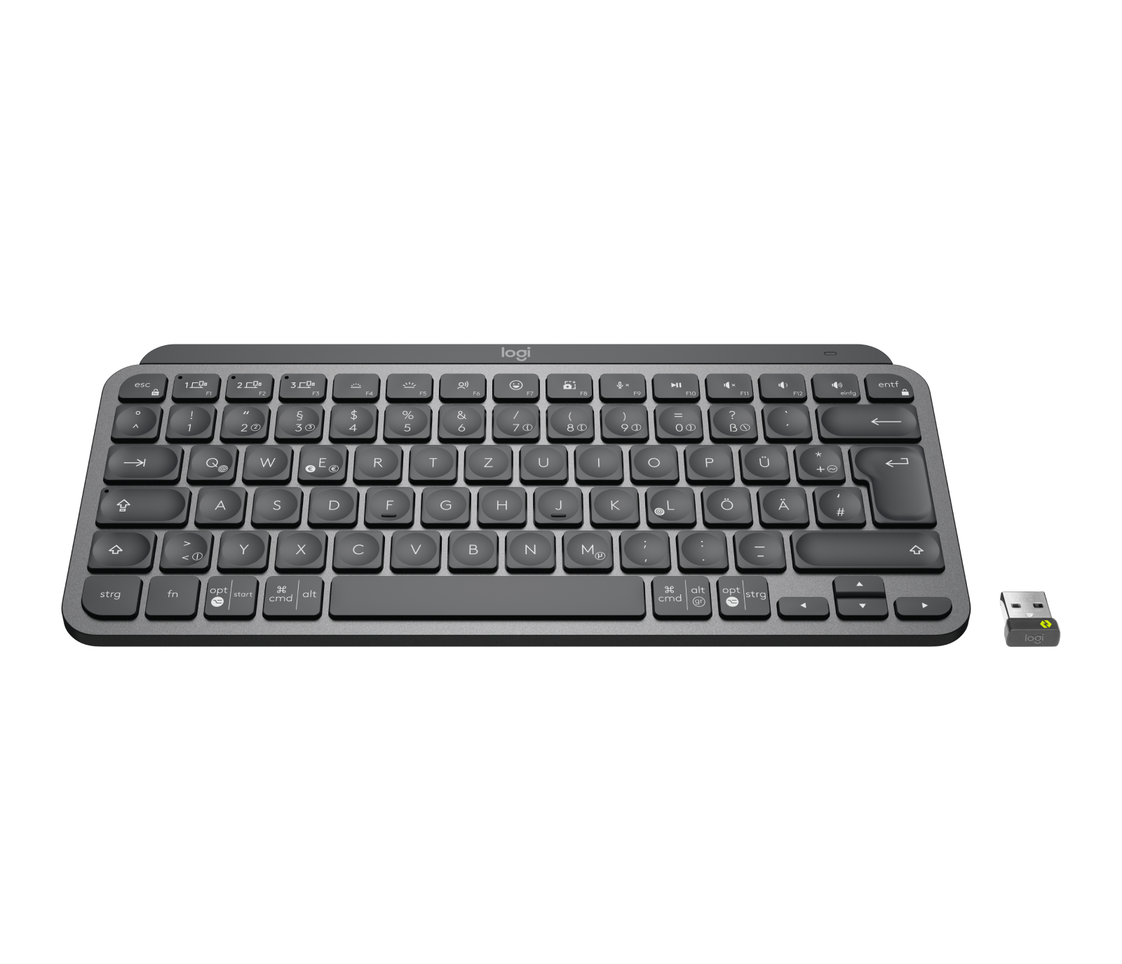Tastatur, Kabellose Tastatur, QWERTZ, Bluetooth, Logitech