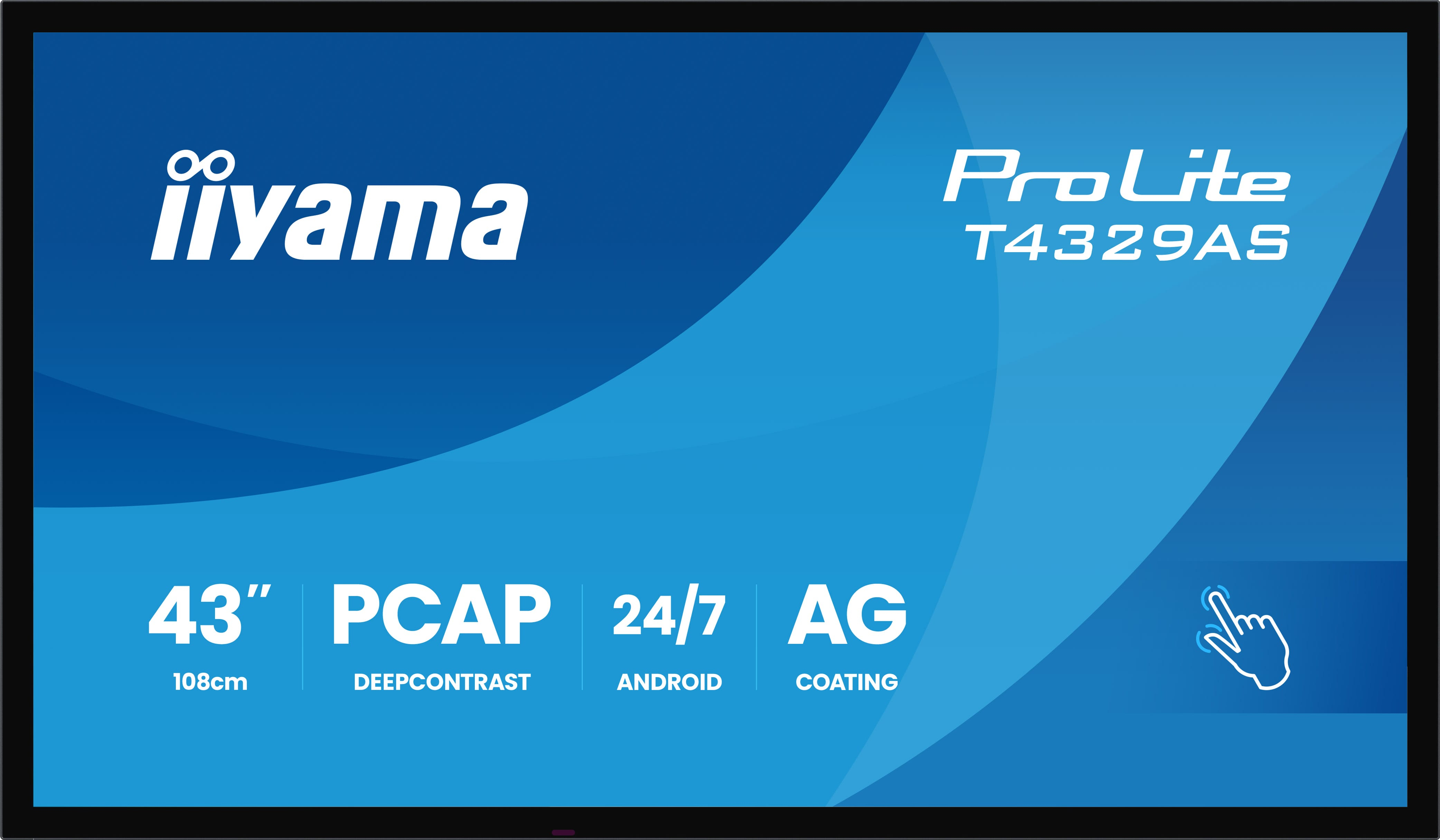 IIYAMA LFD ProLite T4329AS-B1AG Computerausrüstung, Überwachen, Bildschirm, FERNSEHER
