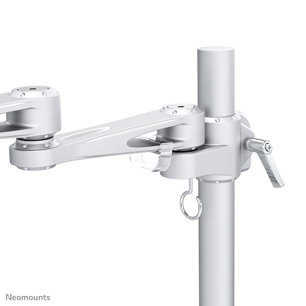 Neomounts Monitor-Tischhalterung - Klemme - 10 kg - 25,4 cm (10 Zoll) - 76,2 cm (30 Zoll) - 100 x 100 mm - Silber