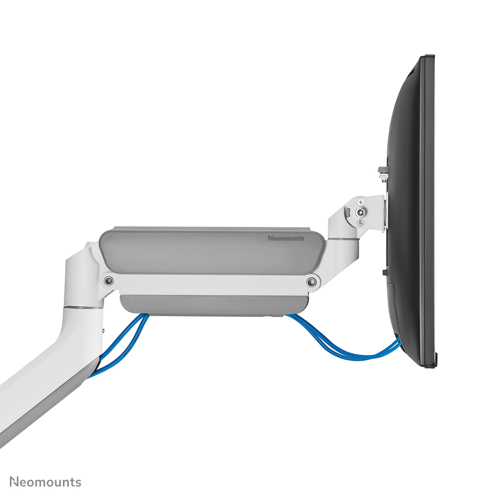 arm, monitor arm, monitorhalterung, verstellbarer arm, blaues kabel