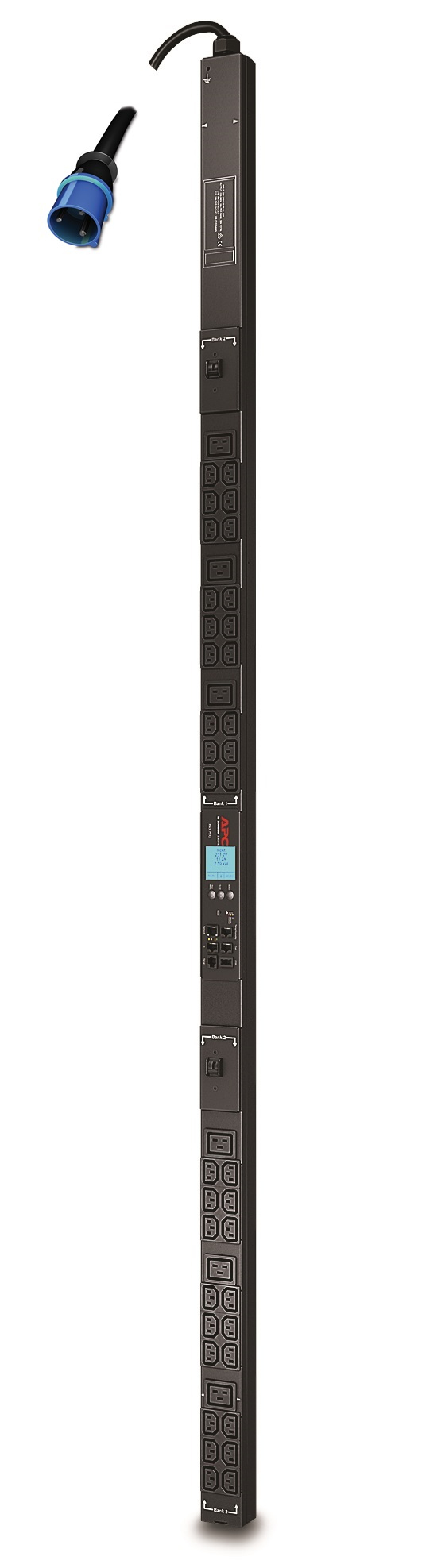 APC AP8853 - Rack PDU 2G, Metered, ZeroU, 32A, 230V, (36) C13 & (6) C19