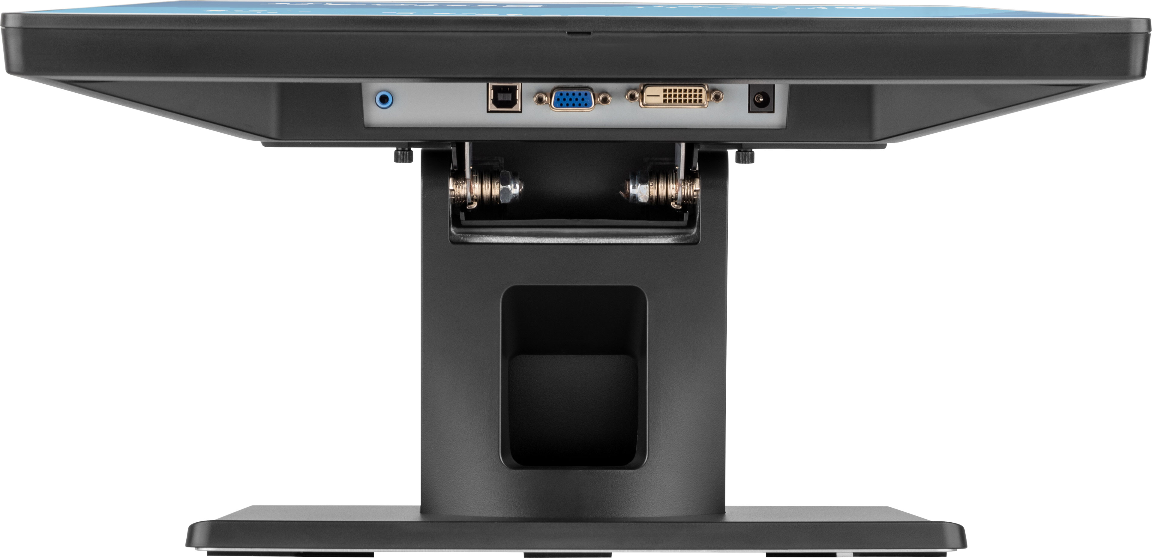 Monitor, VGA, DVI, Ständer, Kabelanschluss?