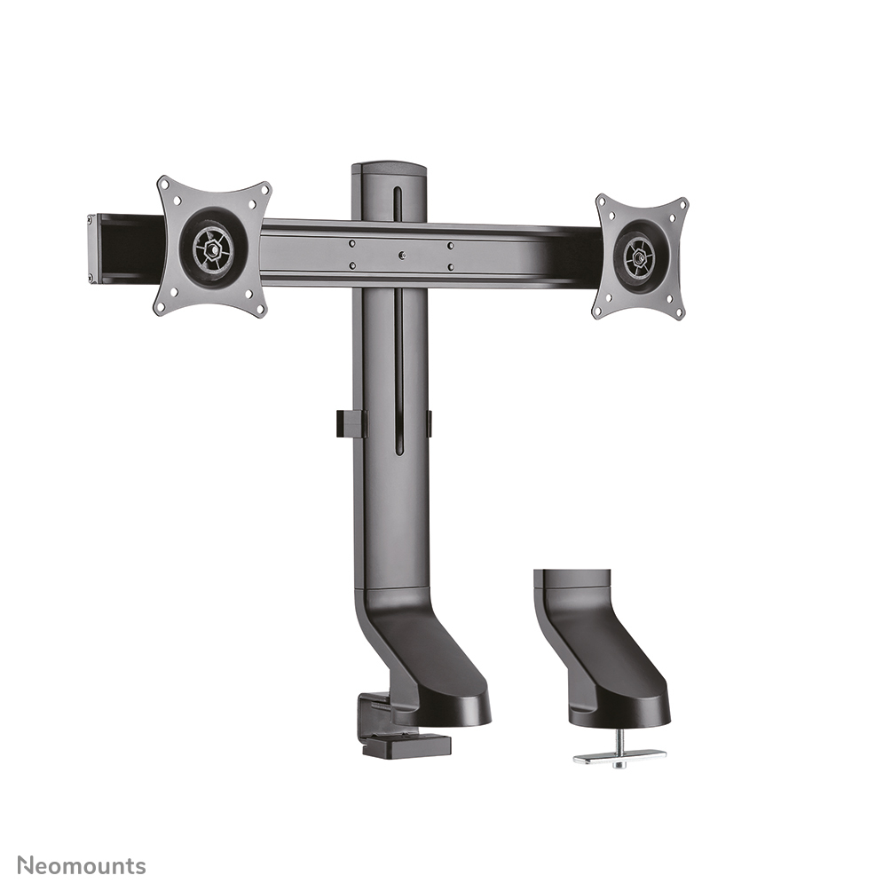 Neomounts Monitor-Tischhalterung - Klemme /Bolzen - 7 kg - 25,4 cm (10 Zoll) - 68,6 cm (27 Zoll) - 100 x 100 mm - Schwarz