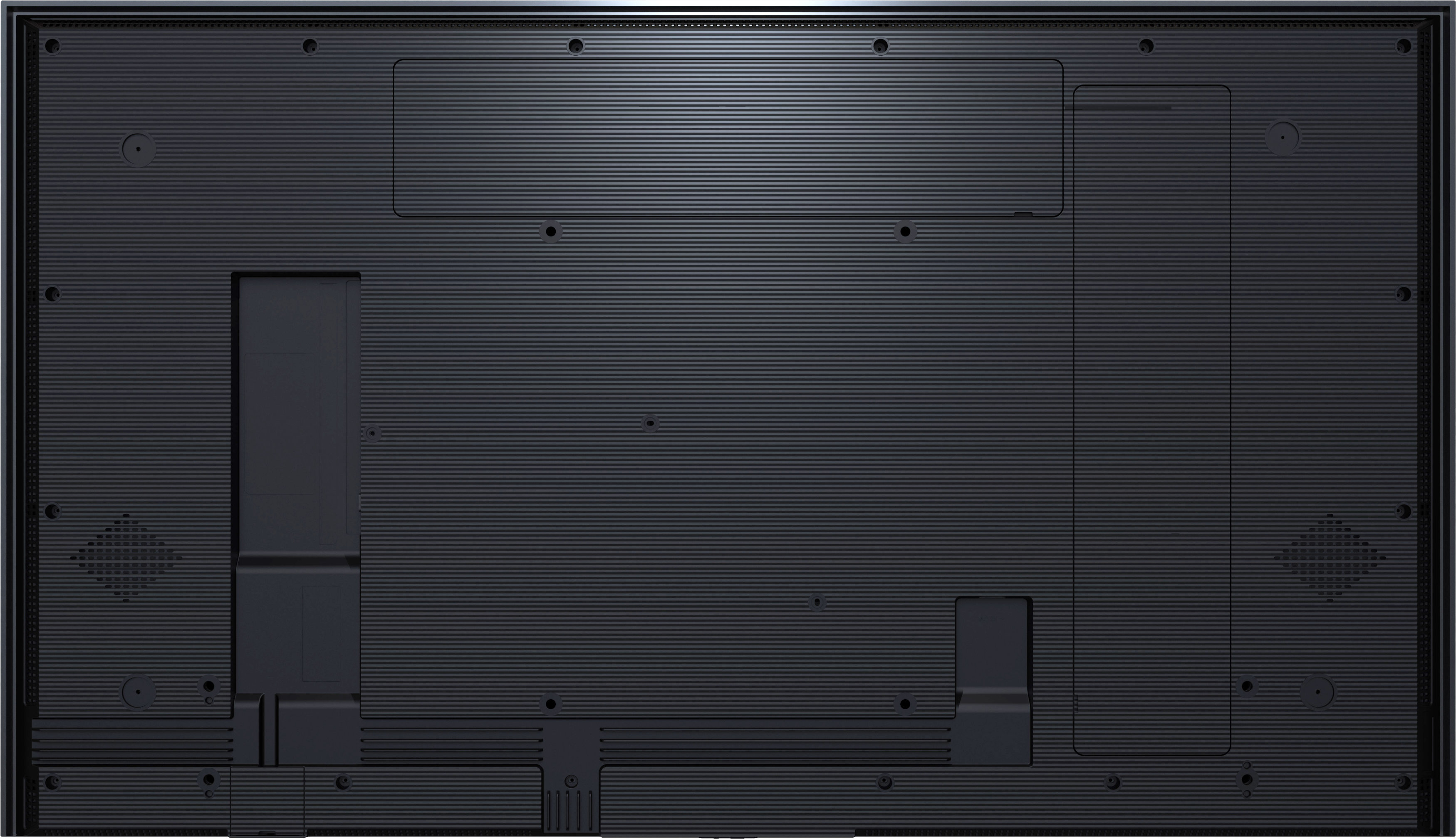 rückseite, fernseher, monitor, rückwand, belüftet