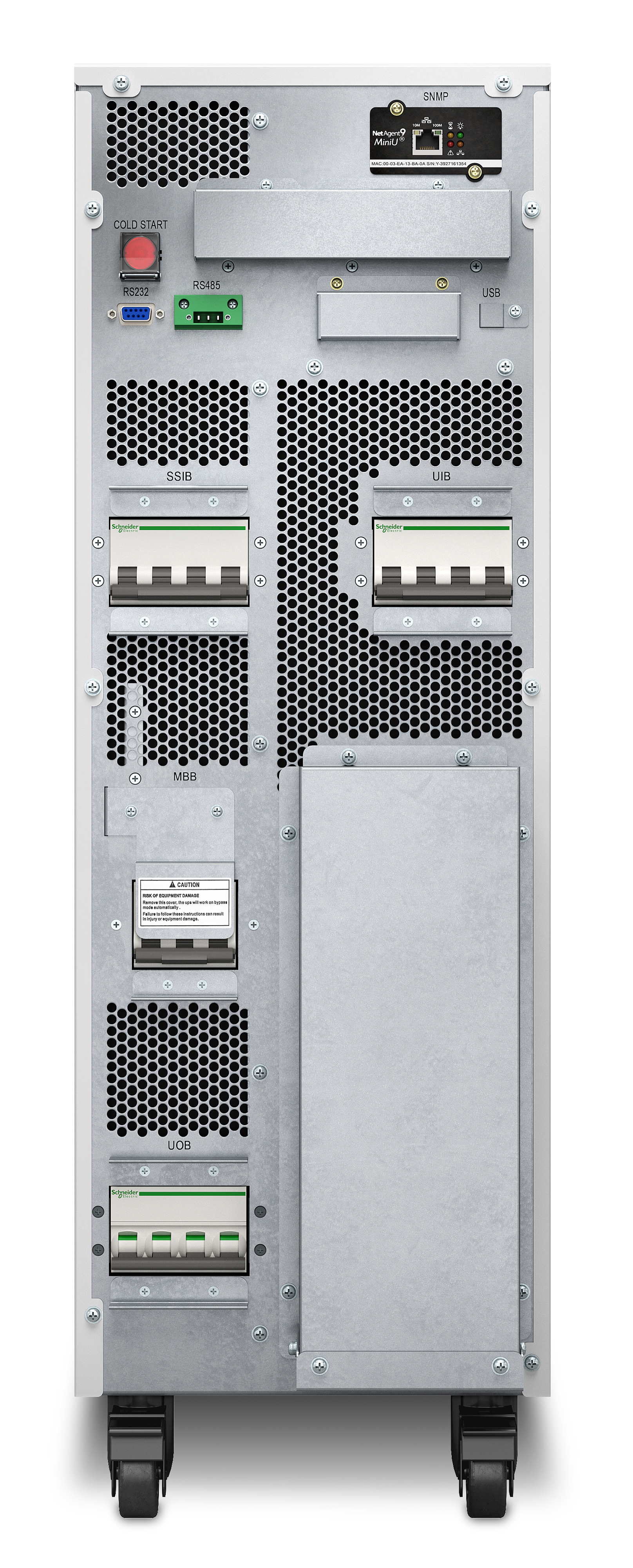 APC E3SUPS20KH - Easy UPS 3S 20 kVA 400 V 3:3 UPS for external batteries