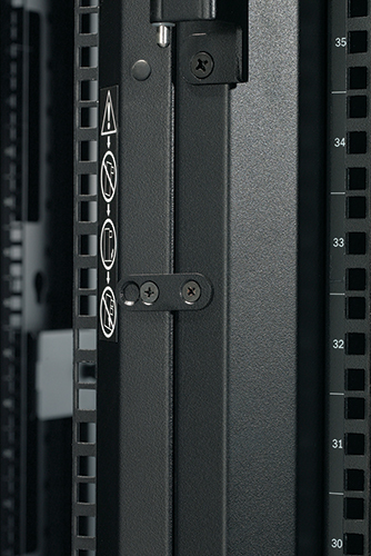 rack, server, cabinet, industriell, metall
