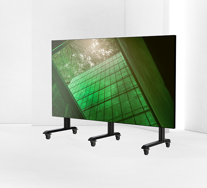 B-TECH SYSTEM X - Mobile Stand for Sony Crystal dvLED 220inch Bundle BT9371-FM-8X8-SON-CRY-ZRK-220/B