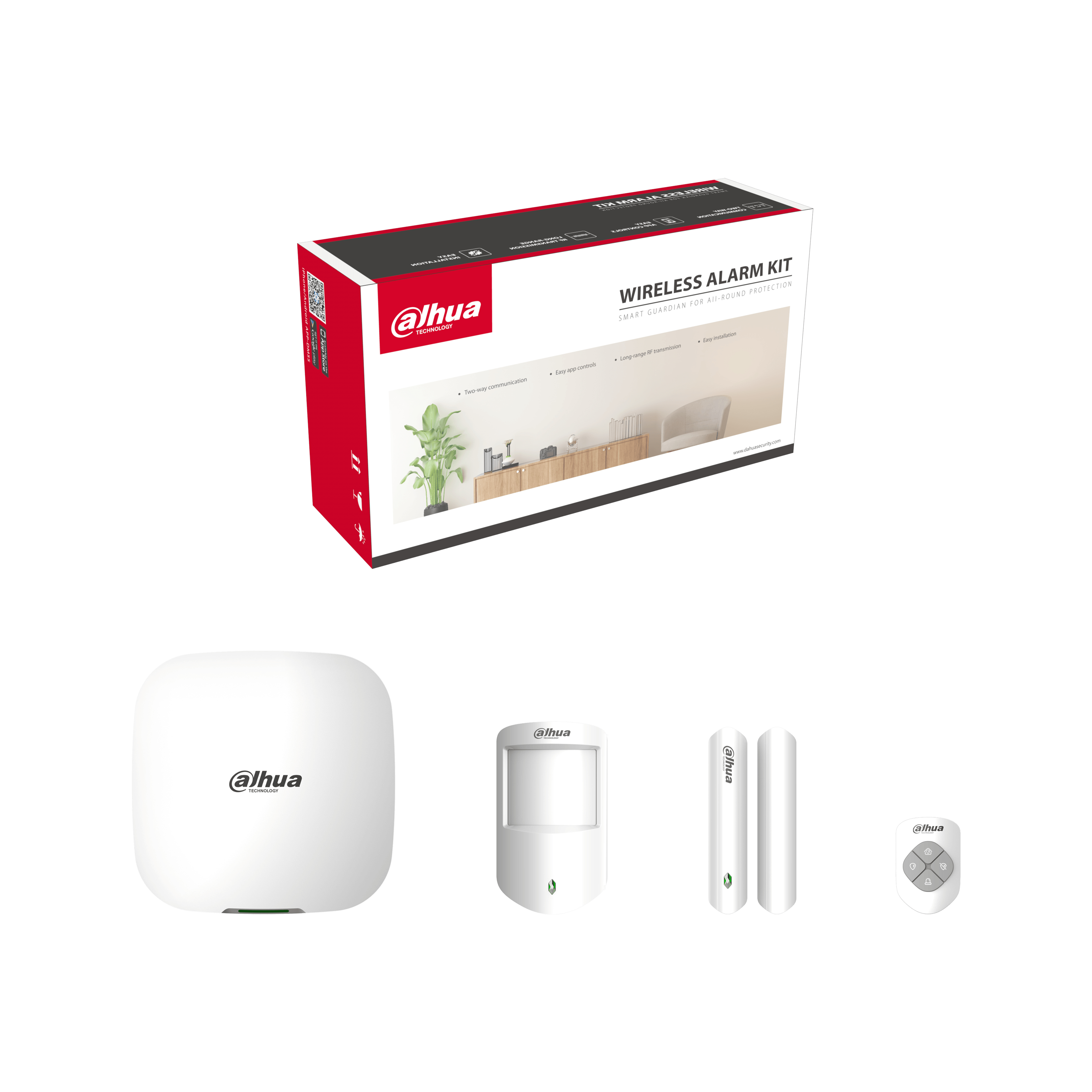 Dahua CCTV Wireless Alarm, DHI-ART-ARC3000H-03-GW2(868), Wireless Alarm KIT Dahua CCTV Wireless Alarm, DHI-ART-ARC3000H-03-GW2(868), Wireless Alarm KIT