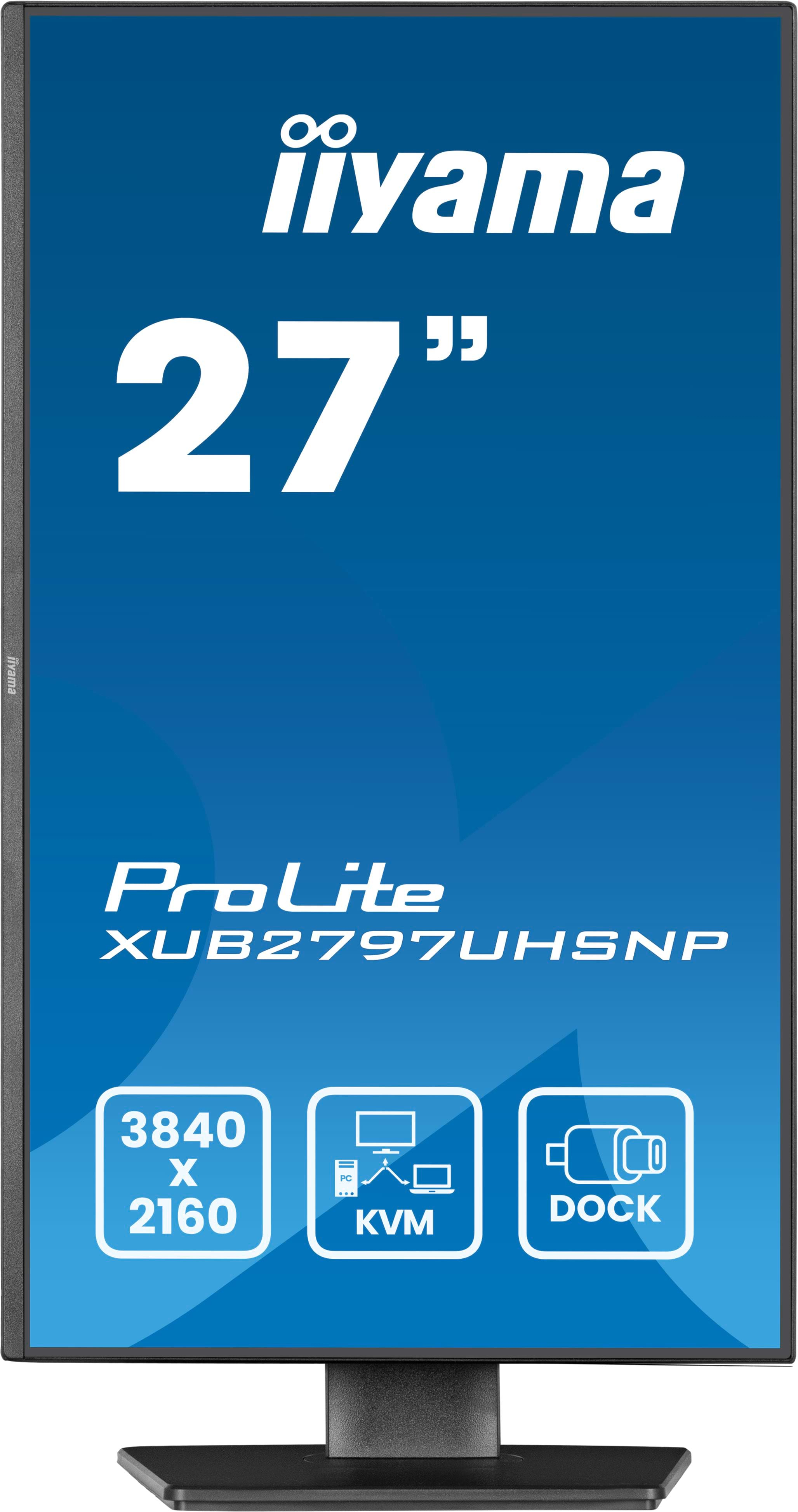 IIYAMA Monitor XUB2797UHSNP-B1 inkl. 5 Jahre Hersteller-Garantie Computerausrüstung, Überwachen, Bildschirm, FERNSEHER