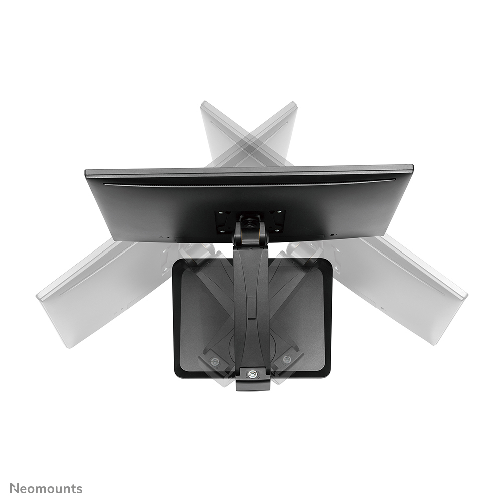 Neomounts Monitor-Tischhalterung - Freistehend - 10 kg - 38,1 cm (15 Zoll) - 81,3 cm (32 Zoll) - 100 x 100 mm - Schwarz