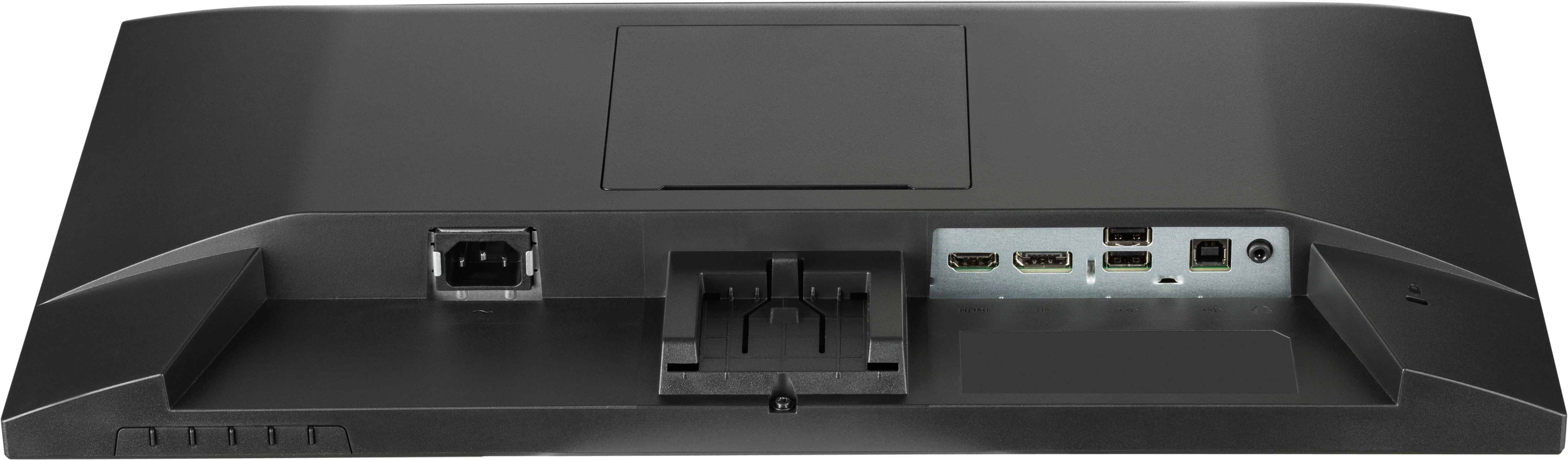 HDMI, USB, Ethernet, Stromversorgung, Standfuß