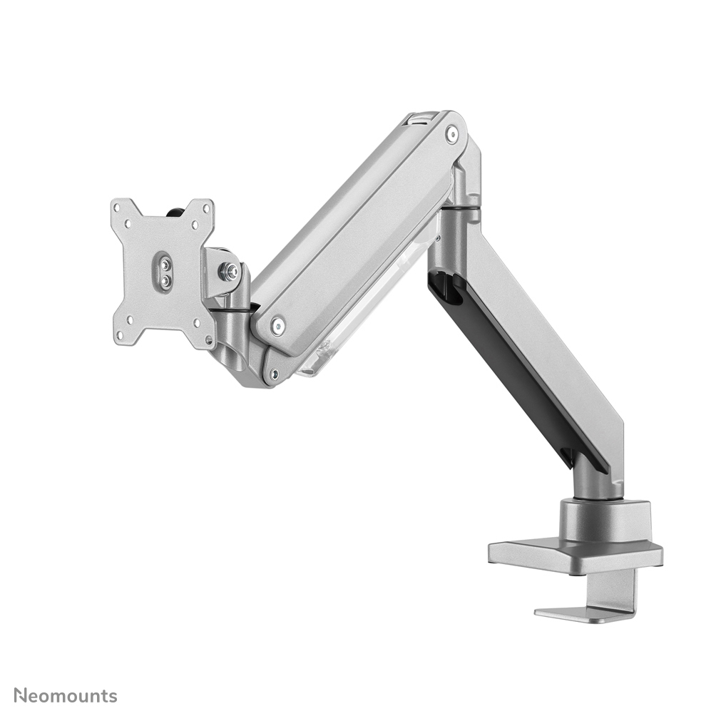 Neomounts Select Flachbild Tischhalterung - Klemme /Bolzen - 15 kg - 25,4 cm (10 Zoll) - 81,3 cm (32 Zoll) - 100 x 100 mm - Silber