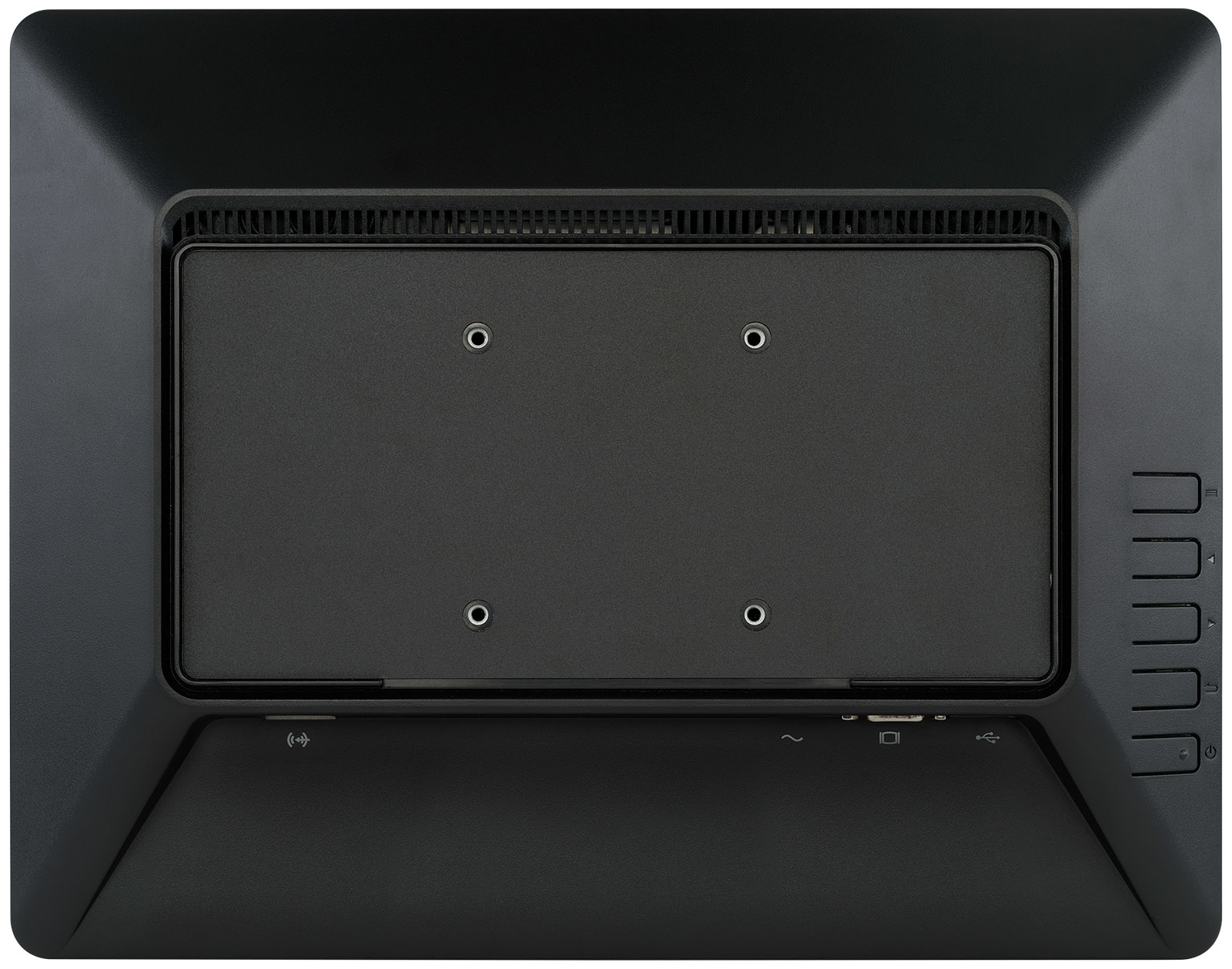 monitor stand, Rückseite, Montageplatte, VESA-Muster, Anschlussseite